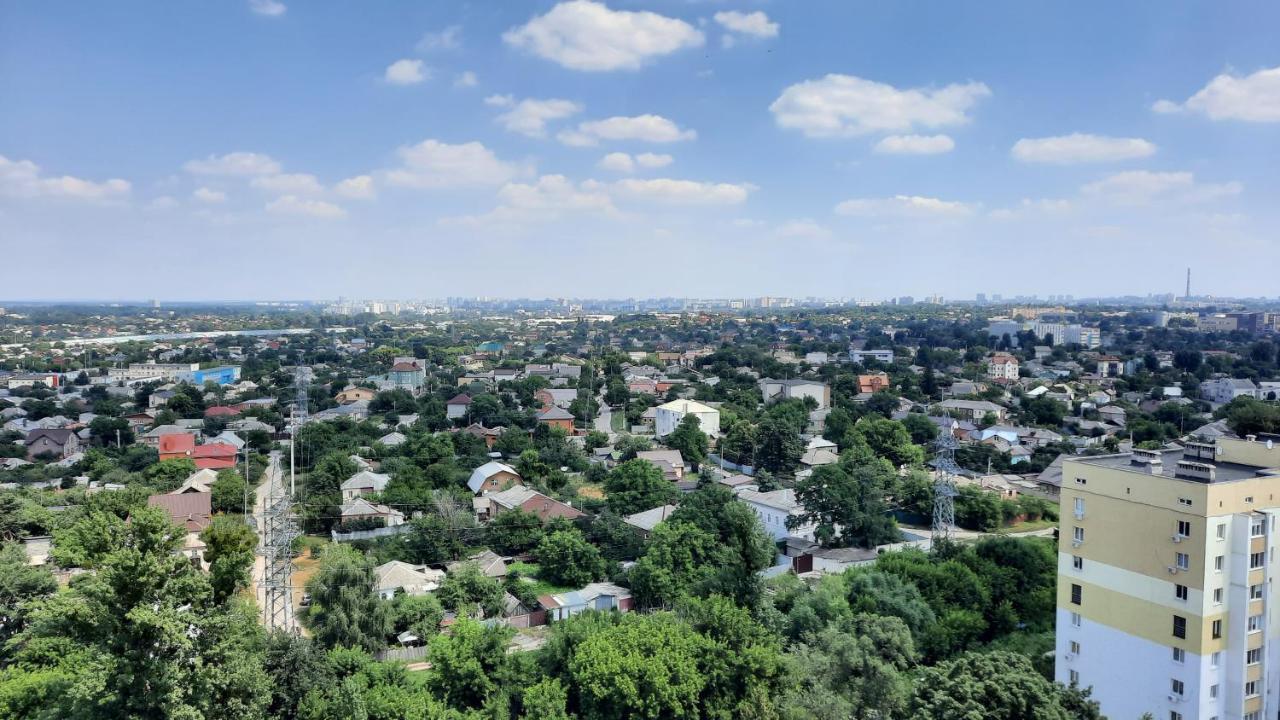 Супер-Апартаменты Премиум-Класса С Панорамным Видом Центр Kharkiv Exterior photo